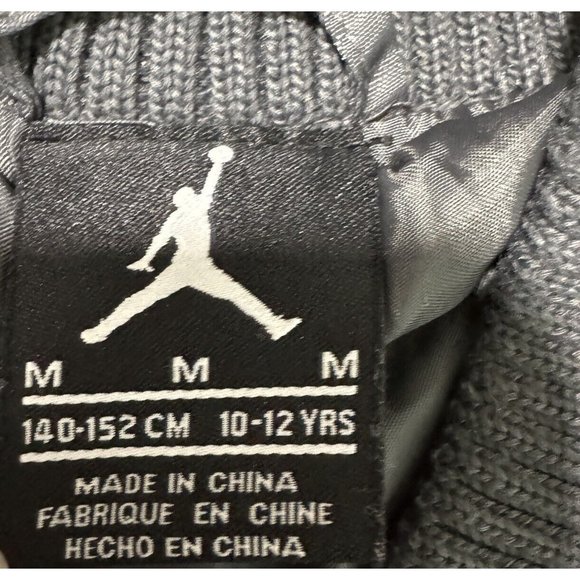 Nike Air Jordan Jumpman Bomber Jacket Kids YM 10-12 Embroidered Jordan Quilted - Picture 5 of 10